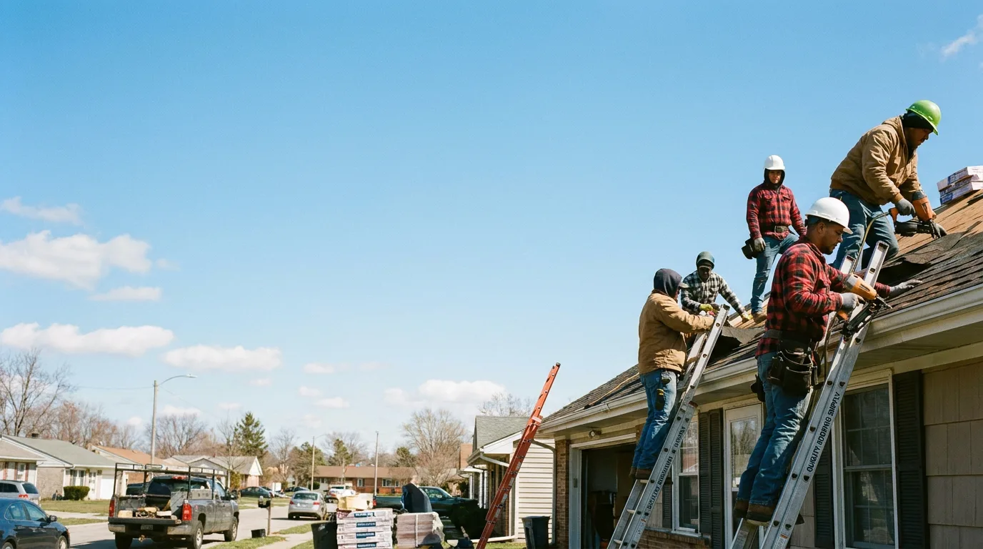 Roofing in Hustisford, WI near me